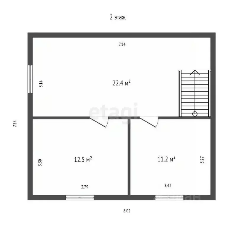 Дом в Красноярский край, Красноярск городской округ, с. Дрокино ул. ... - Фото 2