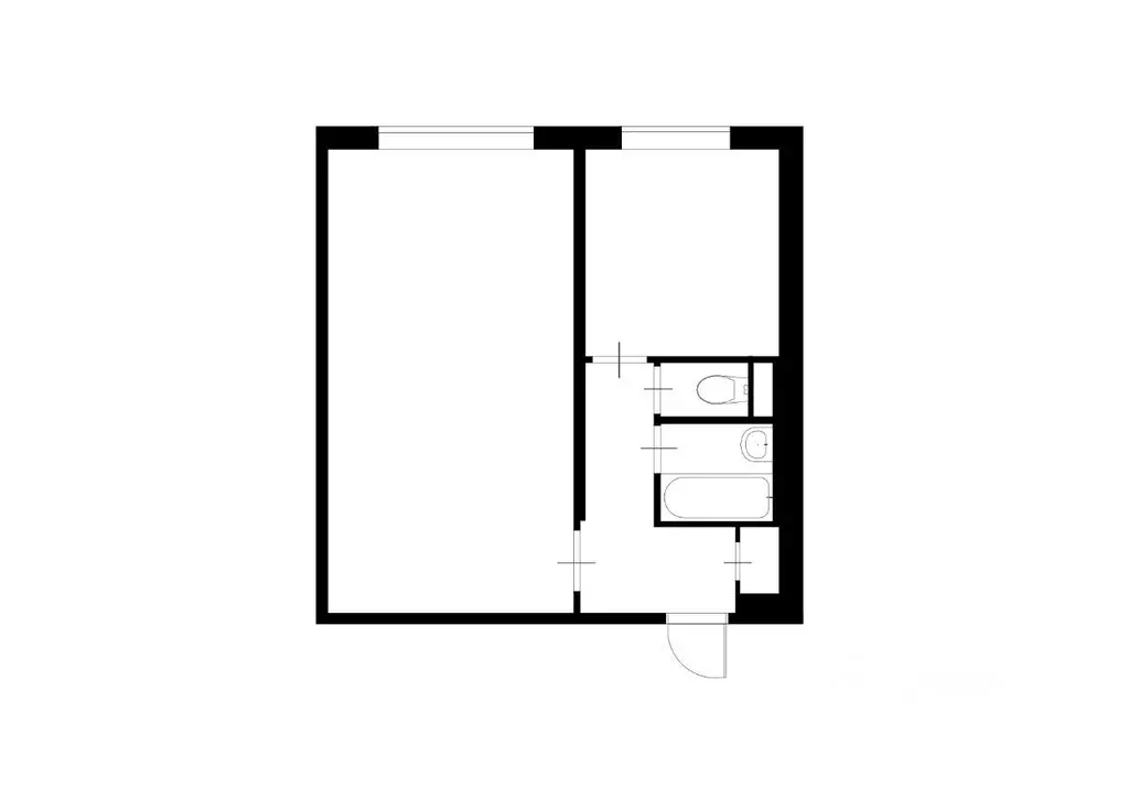 1-к кв. Москва Дмитровское ш., 43К1 (35.0 м) - Фото 1