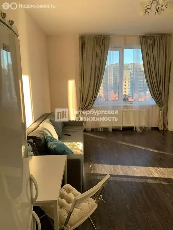 Квартира-студия: Санкт-Петербург, Арцеуловская аллея, 19 (30.2 м) - Фото 1