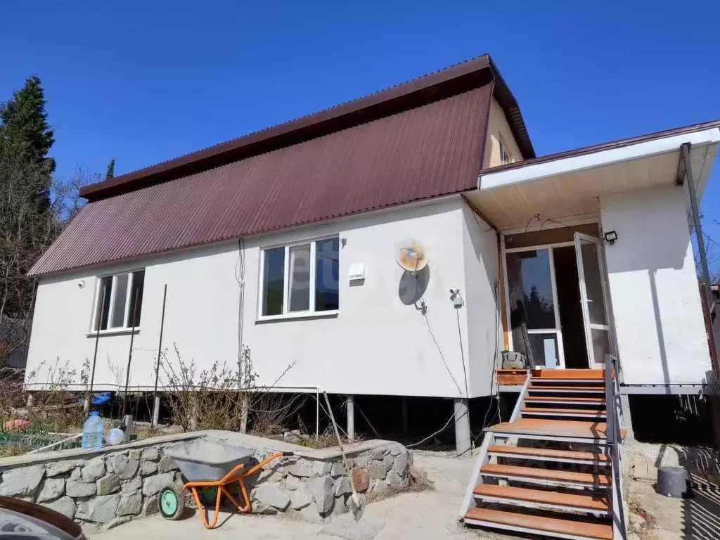 Дом в Крым, Ялта муниципальный округ, Краснокаменка пгт пер. Фрунзе, ... - Фото 1