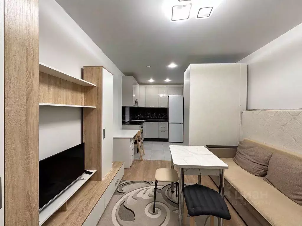 Квартира, 1 комната, 35.29 м - Фото 1