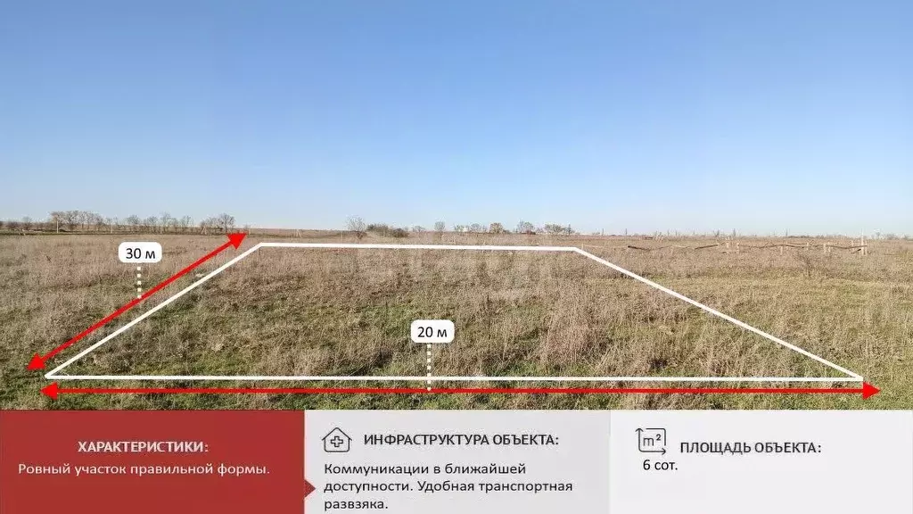 Участок в Крым, Симферопольский район, с. Мирное  (6.0 сот.) - Фото 1