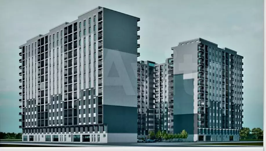 1-к. квартира, 46 м, 5/14 эт. - Фото 1