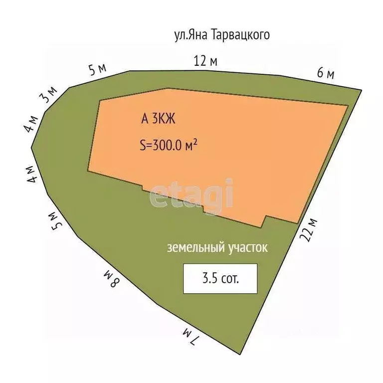 Дом в Крым, Ялта ул. Яна Тарвацкого, 10 (300 м) - Фото 2