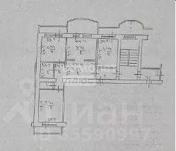 3-к кв. Иркутская область, Иркутск ул. Павла Красильникова, 219 (80.5 ... - Фото 2