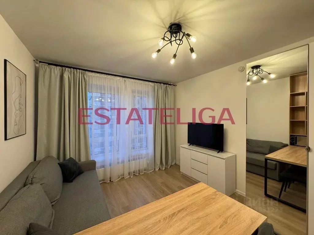 Студия Москва ул. Маршала Сергеева, 3 (20.0 м) - Фото 1
