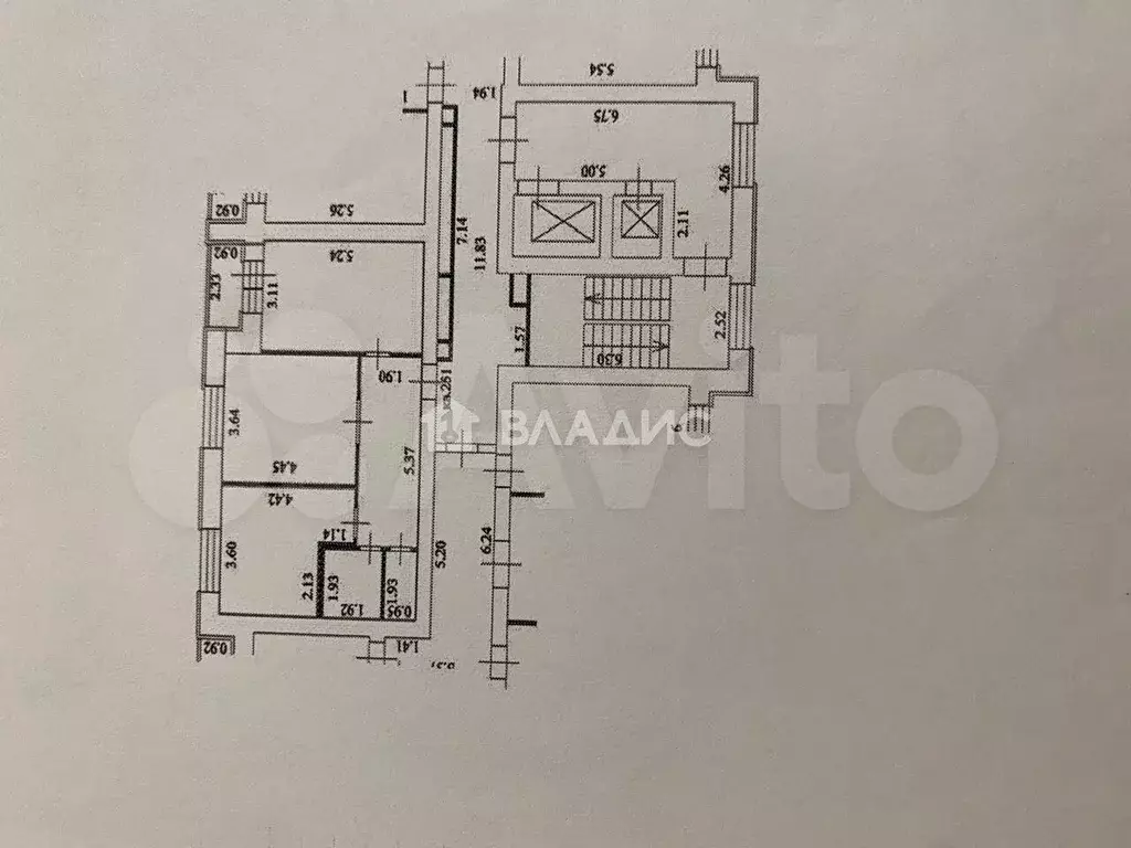 2-к. квартира, 61,7 м, 2/14 эт. - Фото 0