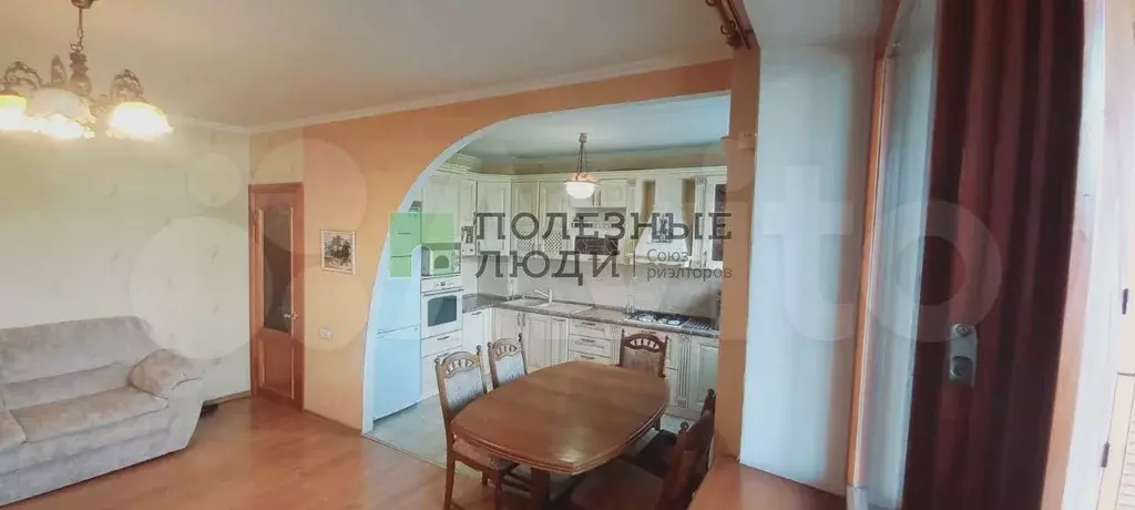 3-к. квартира, 84 м, 4/5 эт. - Фото 1