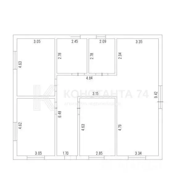 Дом в Челябинская область, Красноармейский муниципальный округ, д. ... - Фото 2