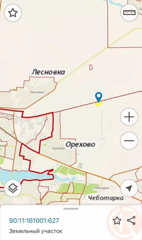 Участок в Крым, Сакский район, с. Орехово 10 (300.0 сот.) - Фото 2