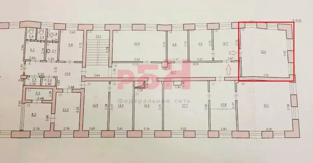 Офис в Самарская область, Самара Физкультурная ул., 147 (32 м) - Фото 2