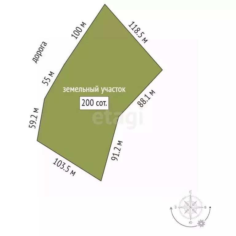 Участок в Камчатский край, Быстринский муниципальный округ, с. Эссо  ... - Фото 2