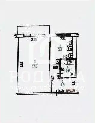 1-к кв. Хабаровский край, Комсомольск-на-Амуре ул. Аллея Труда, 62К2 ... - Фото 2