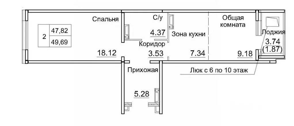 2-к кв. Новосибирская область, Новосибирский район, Краснообск рп, 3-й ... - Фото 0