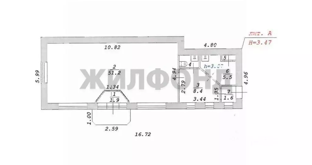 Торговая площадь в Новосибирская область, Новосибирск Дачное ш., 2 (71 ... - Фото 2