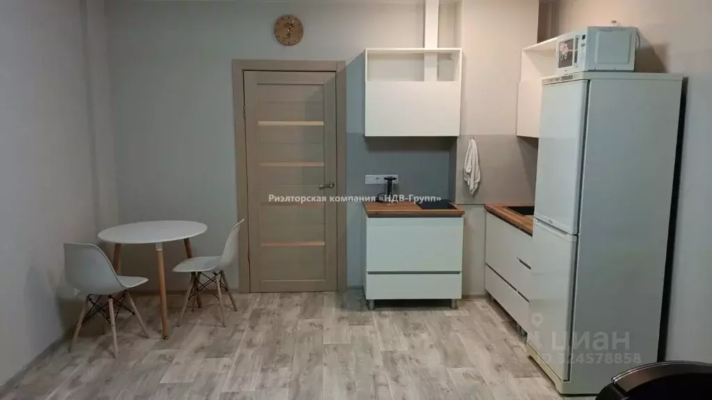 Студия Хабаровский край, Хабаровск ул. Тимощука, 3/2 (30.7 м) - Фото 2