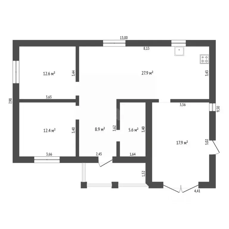Дом в Амурская область, Благовещенск 5-я Стройка мкр, ул. Ровная, 46 ... - Фото 2