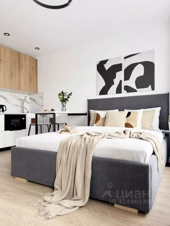 Студия Москва Новоостаповская ул., 7к1 (24.7 м) - Фото 1