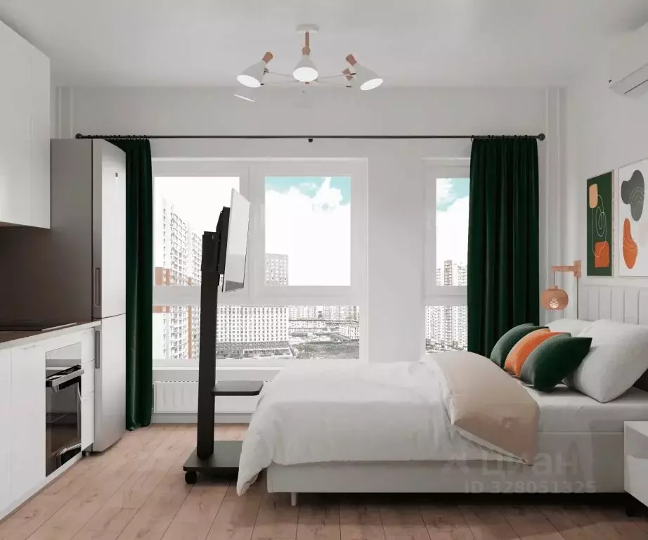 1-к кв. Москва ул. Аэростатная, 15к13 (22.0 м) - Фото 1