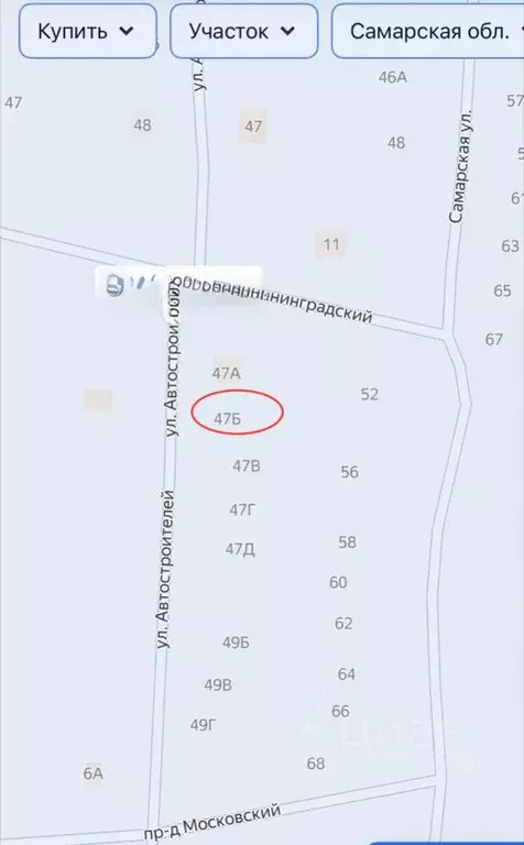 Участок в Самарская область, Ставропольский район, Верхние Белозерки ... - Фото 2