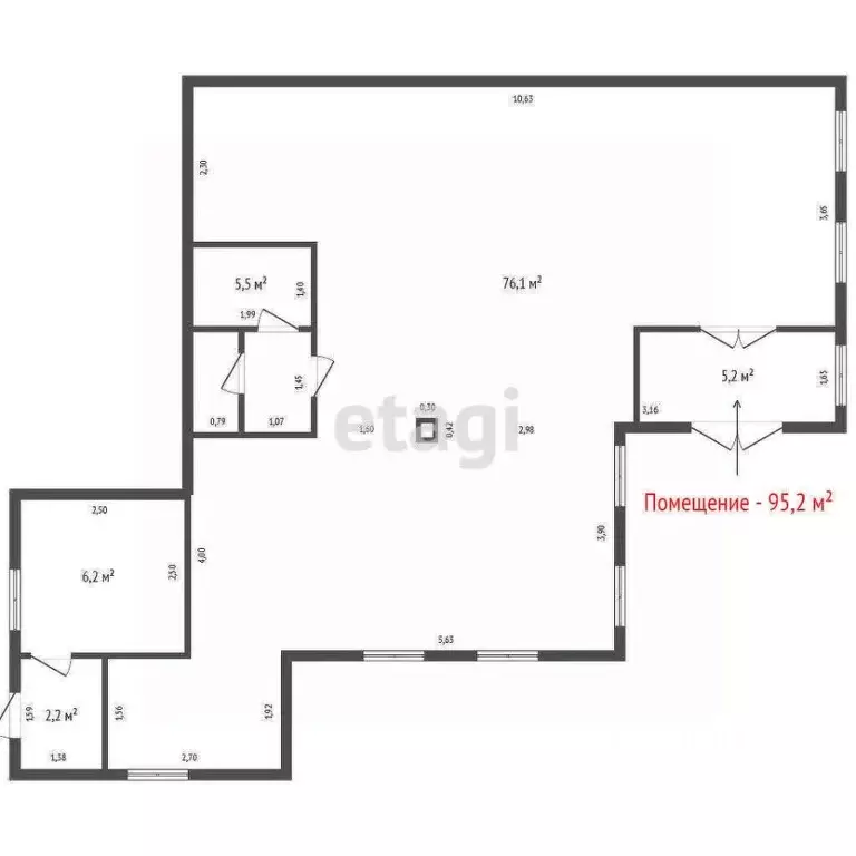 Помещение свободного назначения в Свердловская область, Екатеринбург ... - Фото 2