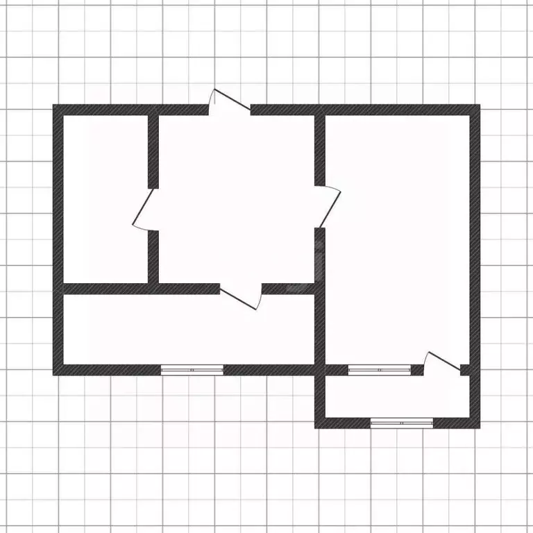 1-к кв. Курская область, Курск ул. 2-я Агрегатная, 57 (43.5 м) - Фото 2