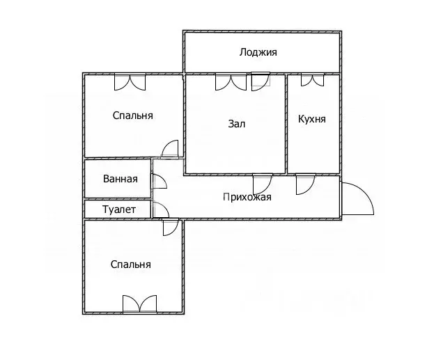 3-к кв. Ульяновская область, Ульяновск ул. Шолмова, 14 (65.1 м) - Фото 2