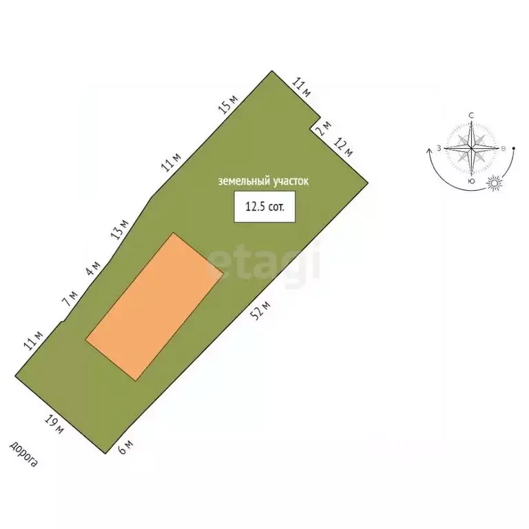 Участок в Московская область, Красногорск городской округ, с. ... - Фото 2