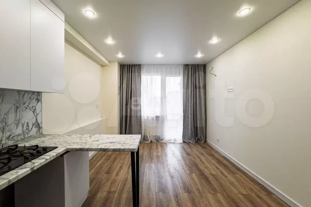 1-к. квартира, 37,1 м, 1/4 эт. - Фото 1