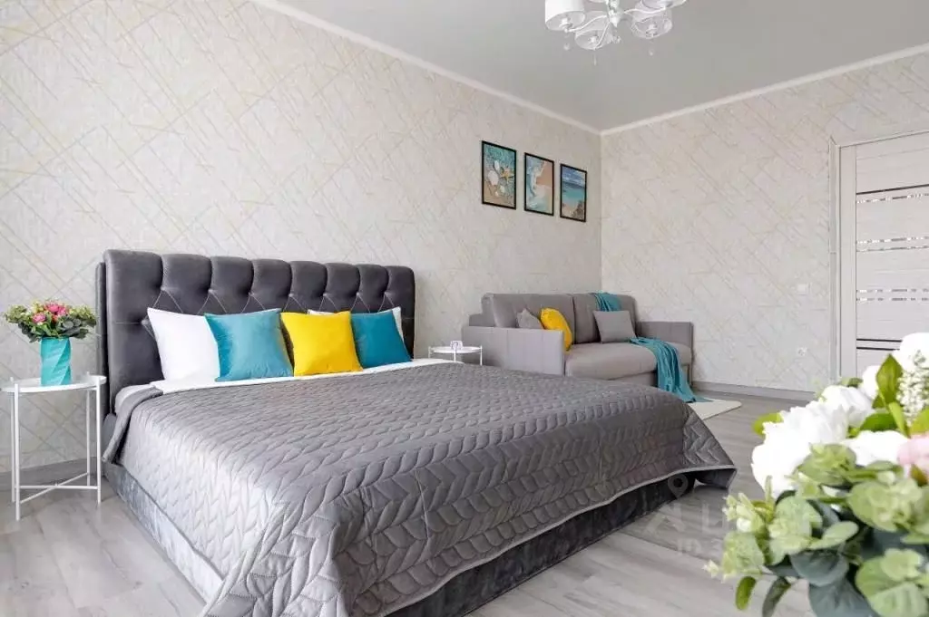 1-к кв. Краснодарский край, Краснодар Старокубанская ул., 124к1 (49.0 ... - Фото 1