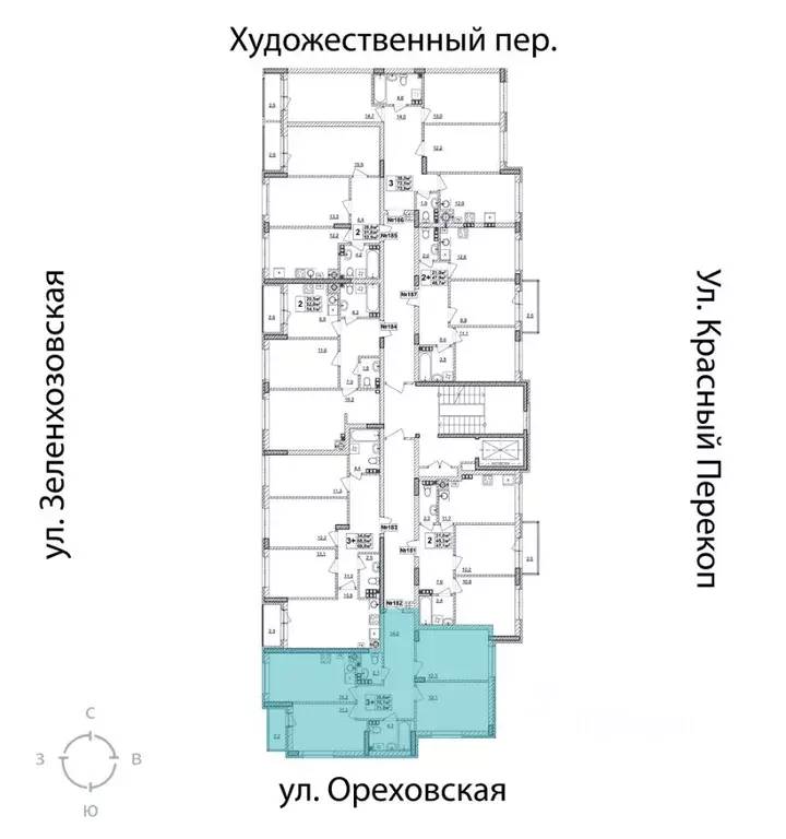 3-к кв. Нижегородская область, Нижний Новгород Смородина жилой ... - Фото 2