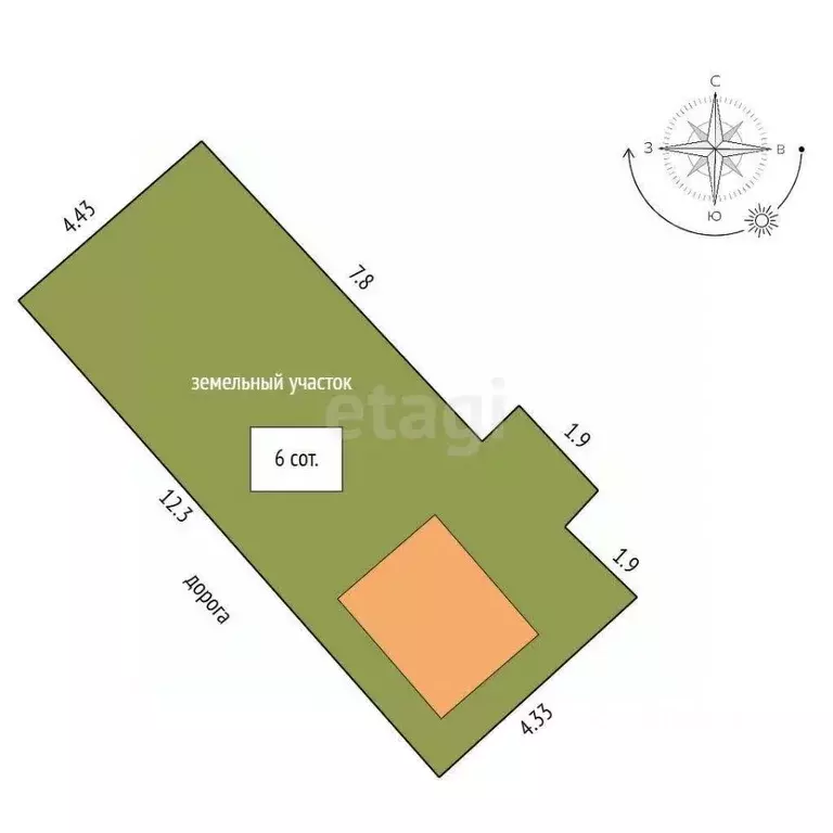 Дом в Ставропольский край, Кисловодск ул. Катыхина, 90 (80 м) - Фото 0