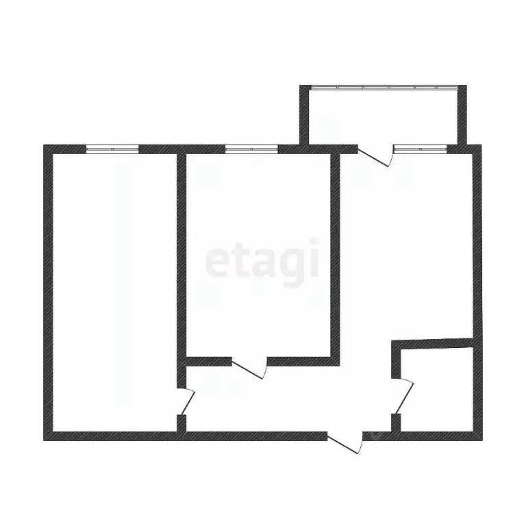 2-к кв. Иркутская область, Иркутск ул. Лыткина, 9/6 (53.2 м) - Фото 1