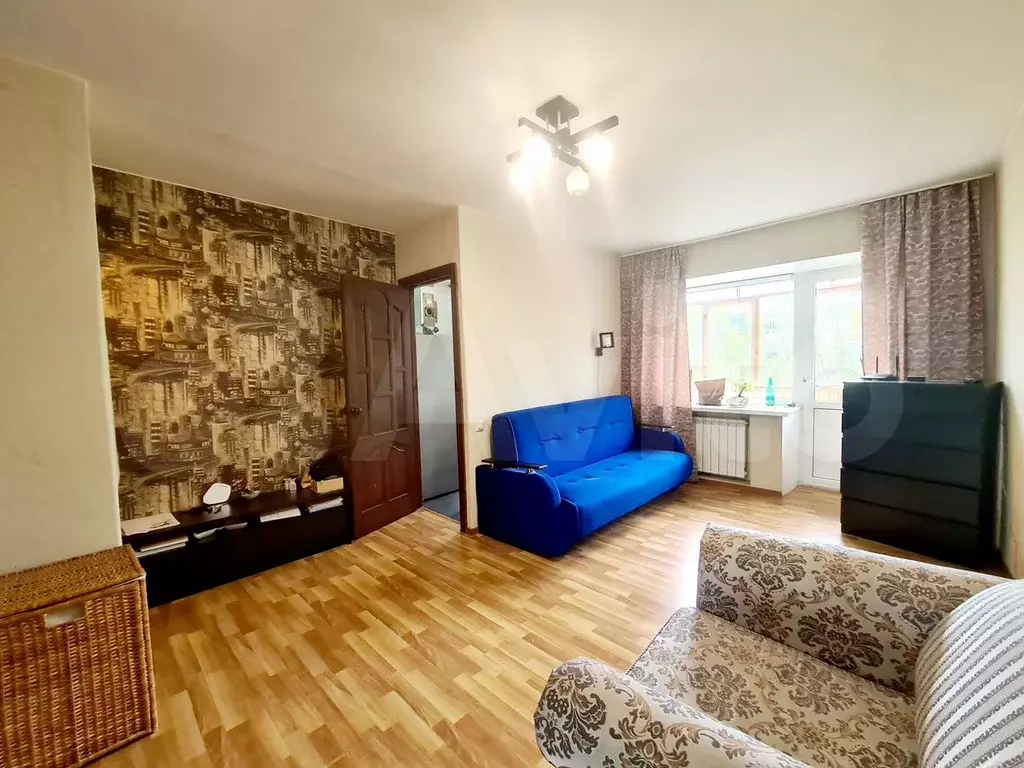 1-к. квартира, 28,5 м, 4/5 эт. - Фото 1