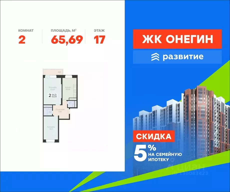 2-к кв. Московская область, Подольск Красная Горка мкр, ул. Садовая, ... - Фото 1