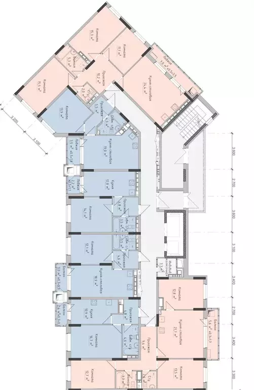 3-к кв. Удмуртия, Ижевск ул. Холмогорова, 89 (86.9 м) - Фото 1