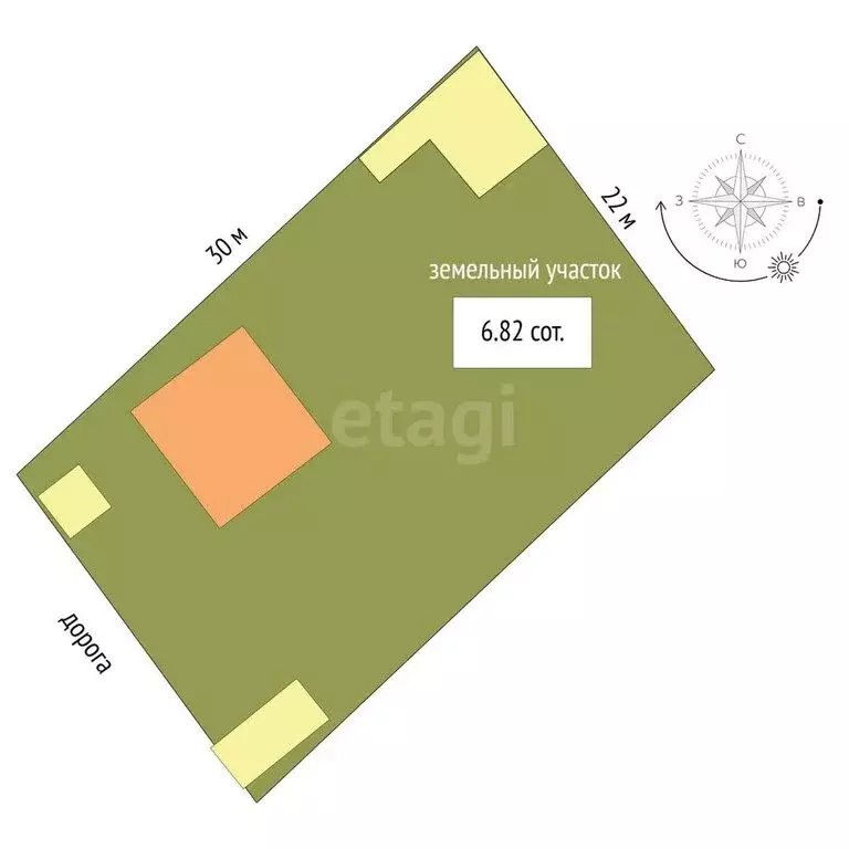 Дом в Новокузнецк, Курортный переулок (32.7 м) - Фото 2