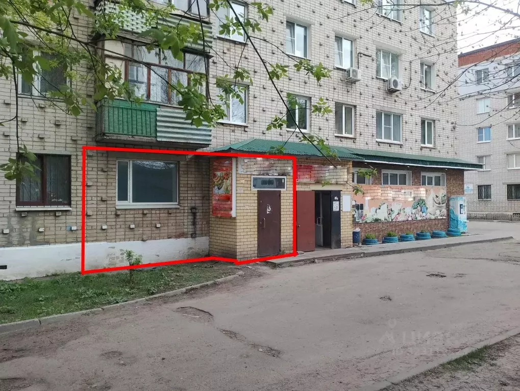 Торговая площадь в Нижегородская область, Кстово ул. 40 лет Октября, ... - Фото 1