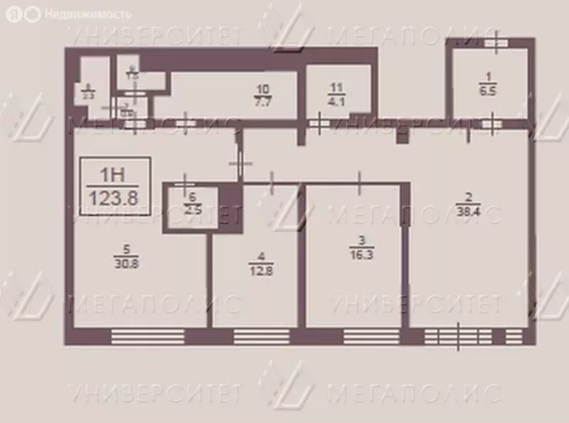 Офис (124 м) - Фото 2