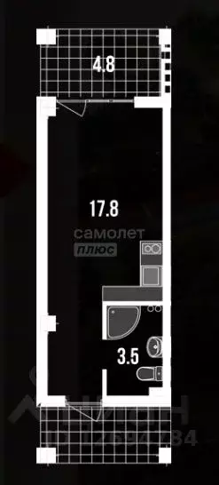 Студия Крым, Черноморский район, с. Межводное ш. Черноморское, 22 ... - Фото 2