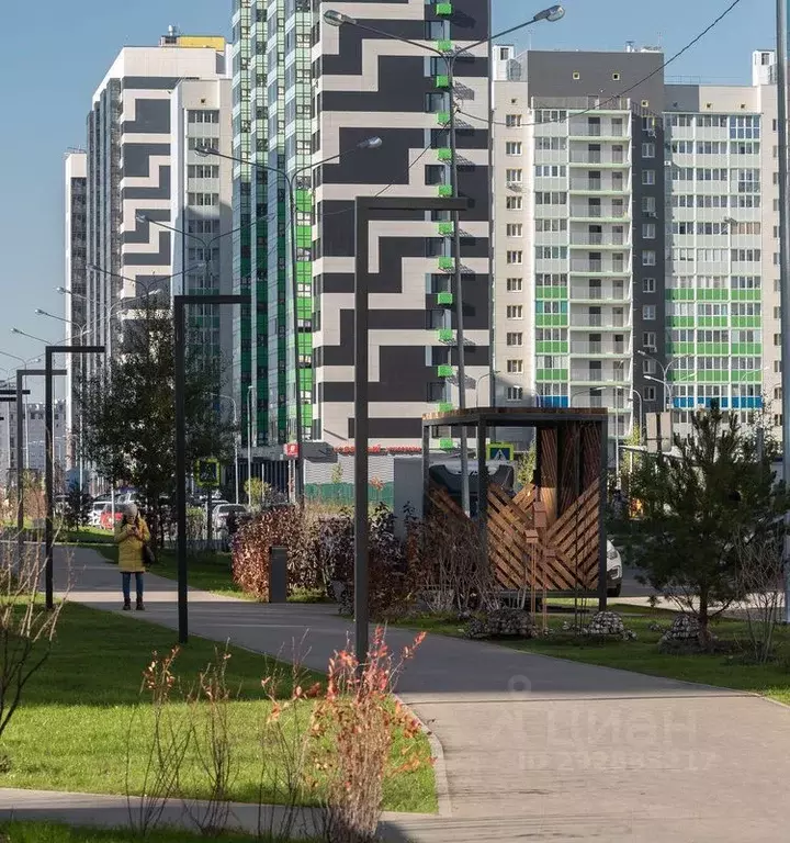 1-к кв. Татарстан, Казань ул. Александра Курынова, 6к1 (32.0 м) - Фото 1