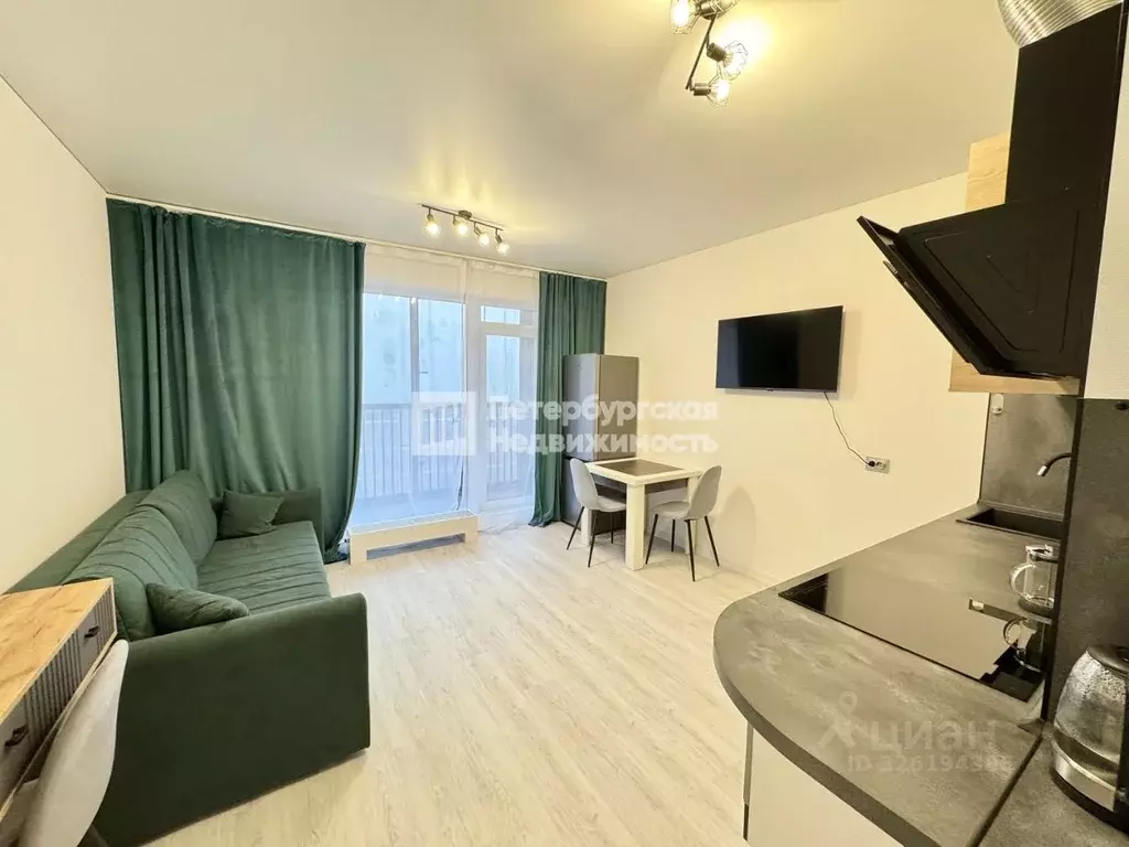 Студия Санкт-Петербург 1-й Предпортовый проезд, 1 (24.0 м) - Фото 1