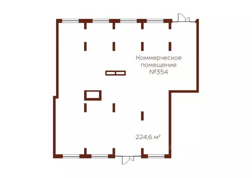 Офис в Кемеровская область, Кемерово ул. Терешковой, 39А (223 м) - Фото 1