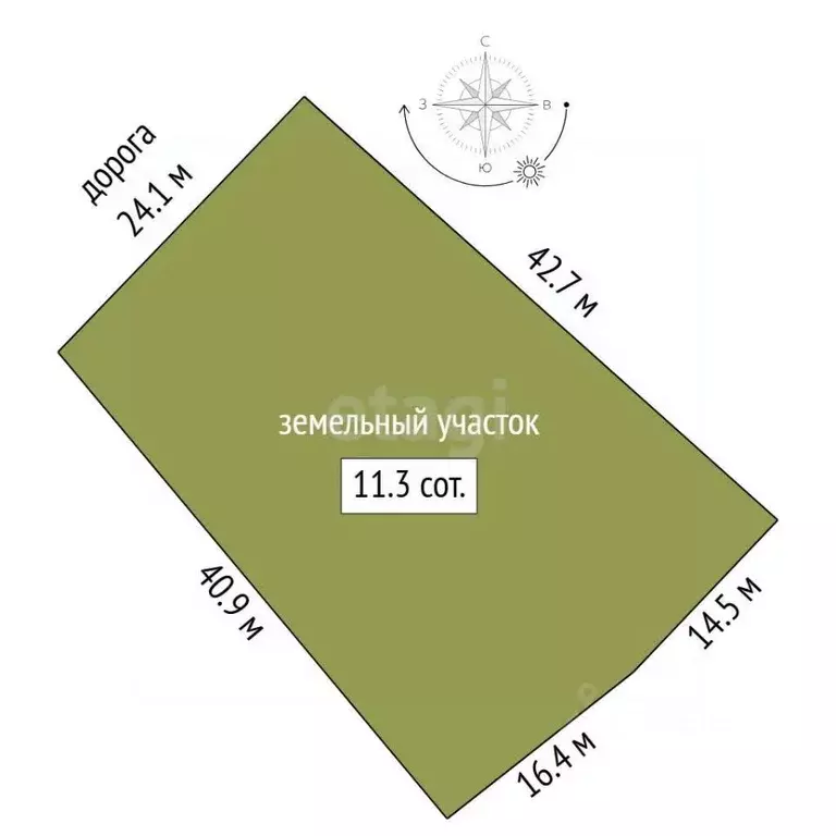 Участок в Московская область, Серпухов городской округ, Берендеево ... - Фото 1