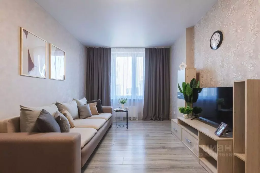 2-к кв. Красноярский край, Красноярск ул. Алексеева, 34 (39.0 м) - Фото 1