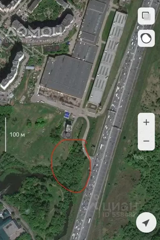 Участок в Москва МКАД, 71-й км, с15 (90.0 сот.) - Фото 1