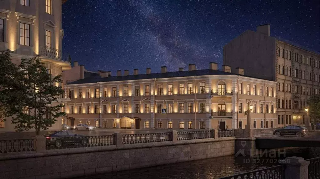 2-к кв. Санкт-Петербург наб. Канала Грибоедова, 84 (51.4 м) - Фото 1