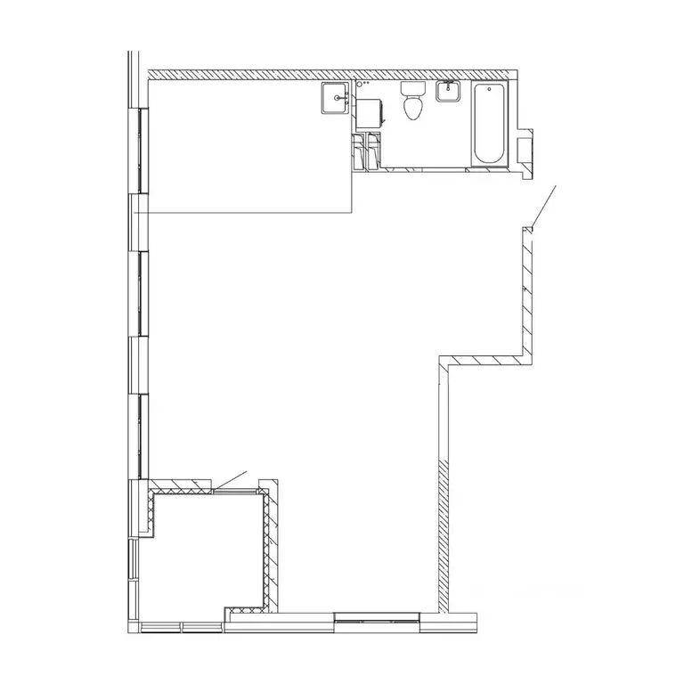 3-к кв. Приморский край, Владивосток Посейдония жилой комплекс, 1/2 ... - Фото 1