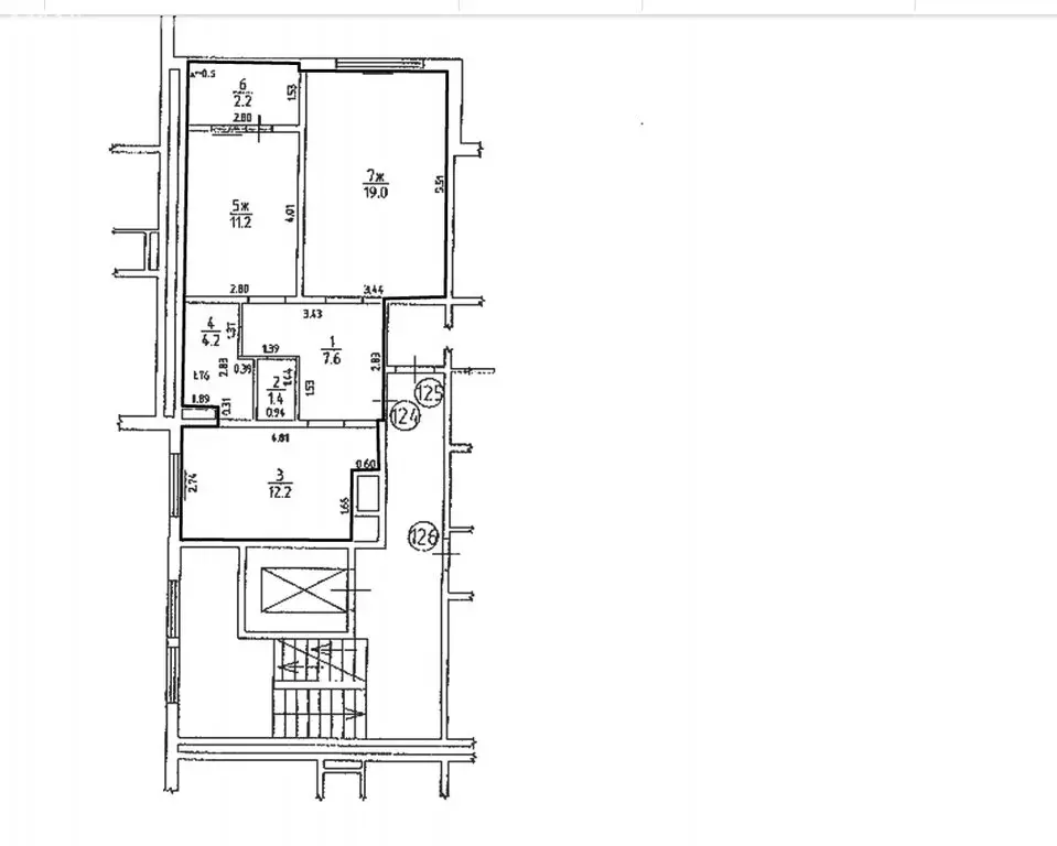 2-комнатная квартира: Калининград, Балтийское шоссе, 106А (55.6 м) - Фото 2