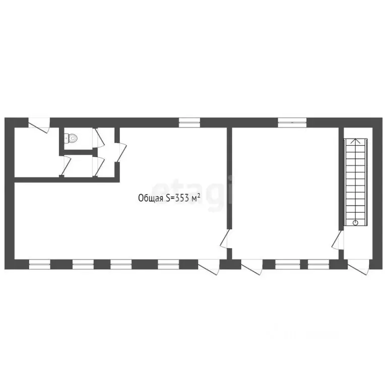 Офис в Брянская область, Клинцы ул. Ворошилова, 35Г (353 м) - Фото 2